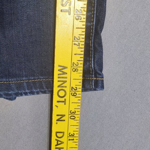 LOFT Ann Taylor Jeans women's size 4 P curvy straight ink blue colour - Picture 12 of 14